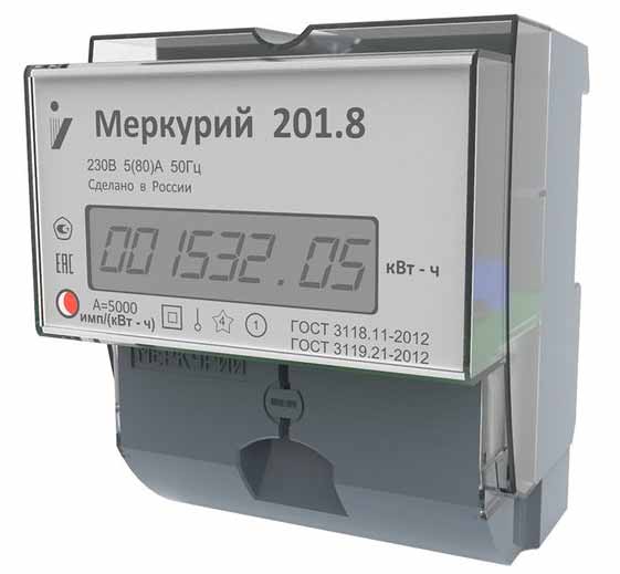 Технические характеристики и устройство электросчетчиков Меркурий 201