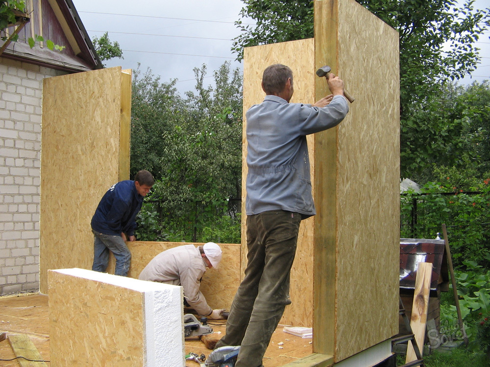 Как построить дом из SIP-панелей своими руками