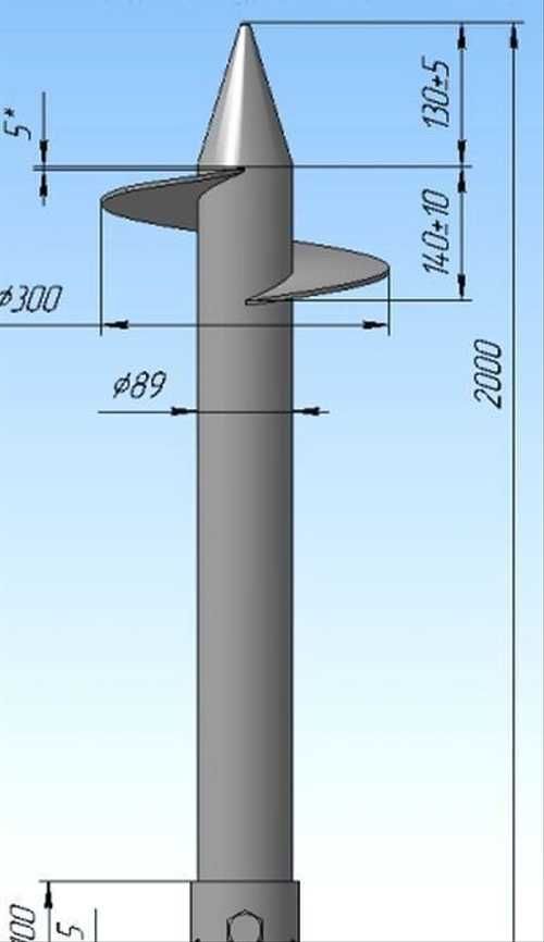 Диаметр винтовой. Свая винтовая СВС 108 4 300 5 2,5. СВС 89 свая. SVF PS 89мм свая винтовая СВАЙБЕР. Винтовые сваи 89 труба чертеж.