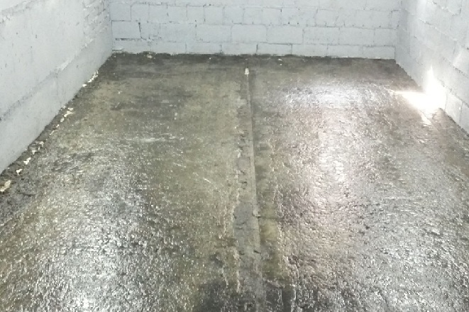 Чем покрыть пол в гараже из бетона