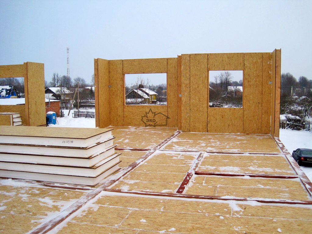 Пошаговая инструкция постройки дома из СИП-панелей