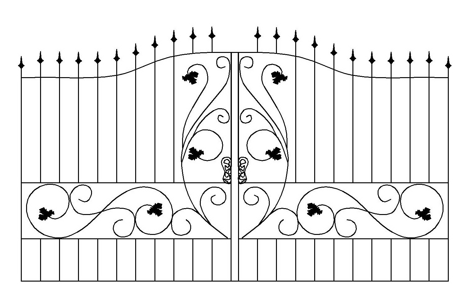 Самостоятельное строительство кованых ворот
