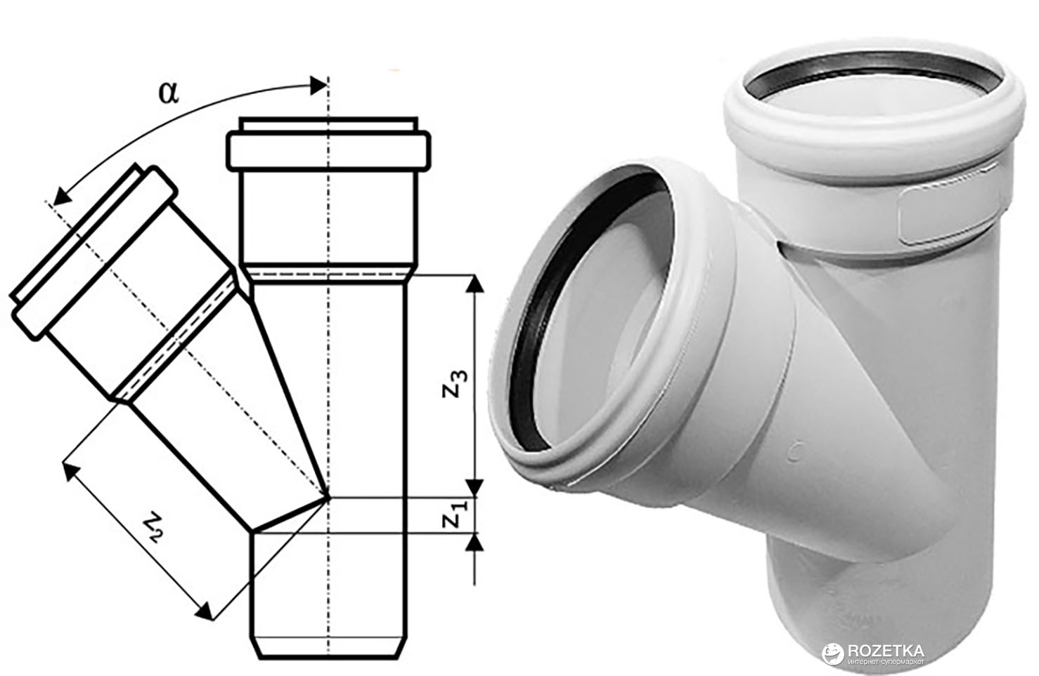 Способы соединения тройников для канализационных труб