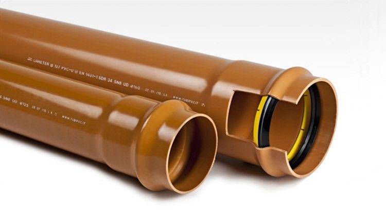 Технические характеристики канализационной трубы ПВХ диаметром 50 мм