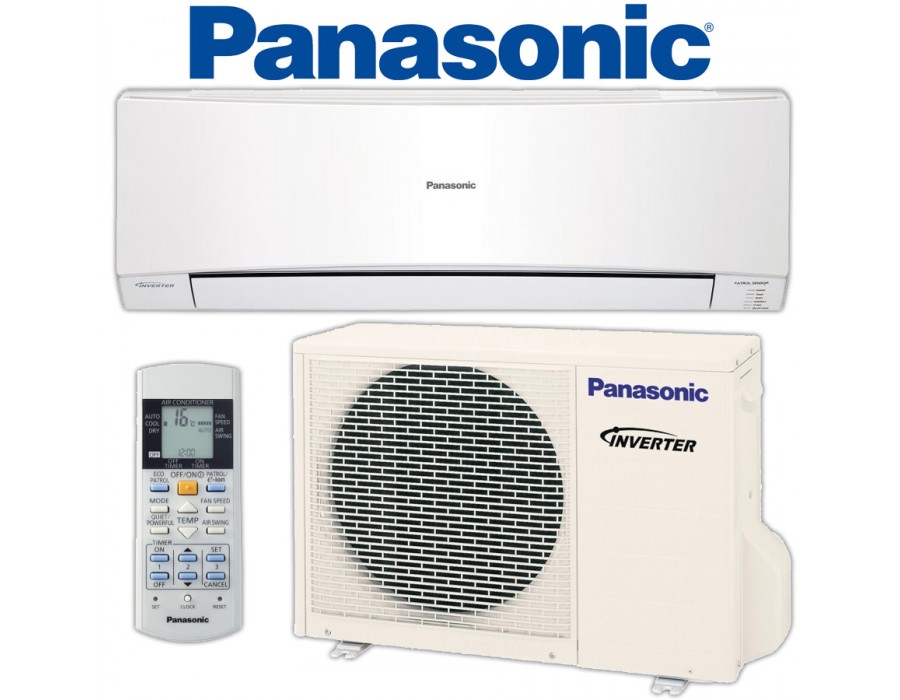 Обзор кондиционеров Panasonic: канальные, инверторные, кассетные, оконные и их блоки