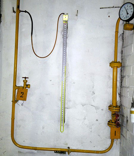 Описание контрольной опрессовки газопроводов в многоквартирном доме