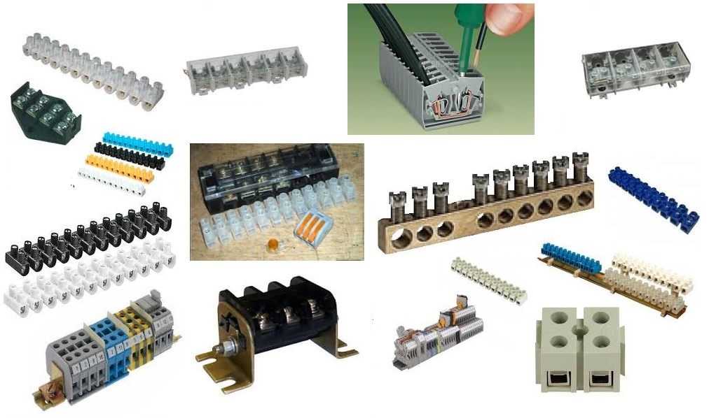Конструкция и технические характеристики соединительных электрических колодок