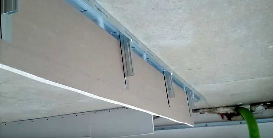 Навесной потолок своими руками: пошагово делаем потолок из гипсокартона
