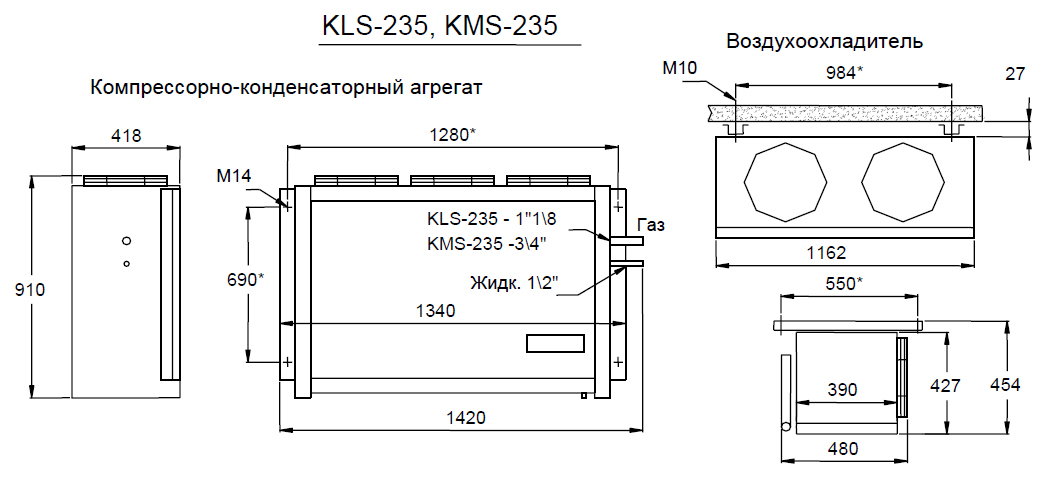 Обзор сплит-систем Ариада: сравнение характеристик моделей KMS-107, KLS-220 и KMS-330N