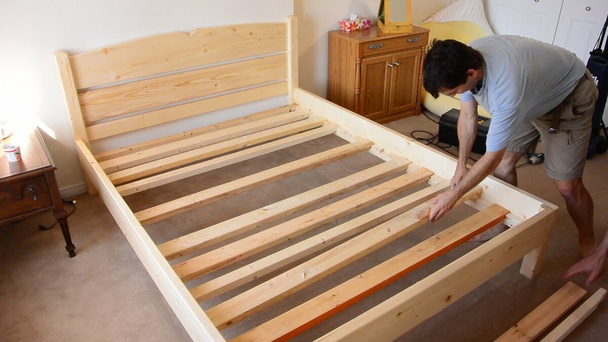 Как сделать кровать своими руками: делаем кровать в домашних условиях, изучив чертежи и инструкции