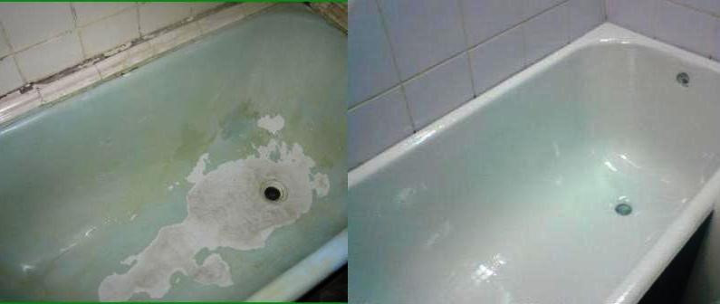 Как отреставрировать покрытие ванны