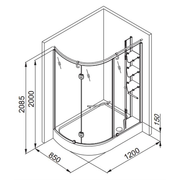 Ширина душевой. Душевая кабина Aquaform Etna (14099). Aquaform душевая кабина Aquaform Etna (14099). Душевой уголок Aquaform Etna l 120см*85см. Размеры душевых кабин угловых 120 х80.