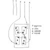 Как подключить трехклавишный выключатель с розеткой в одном корпусе