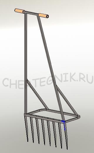 Приспособление для посадки лука своими руками чертежи