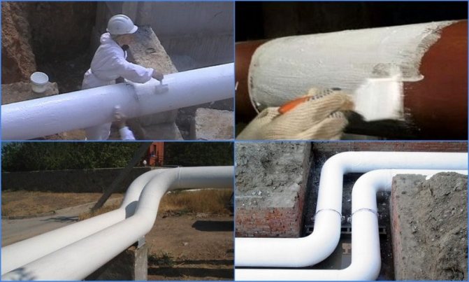 Материалы для утепления трубы водопровода