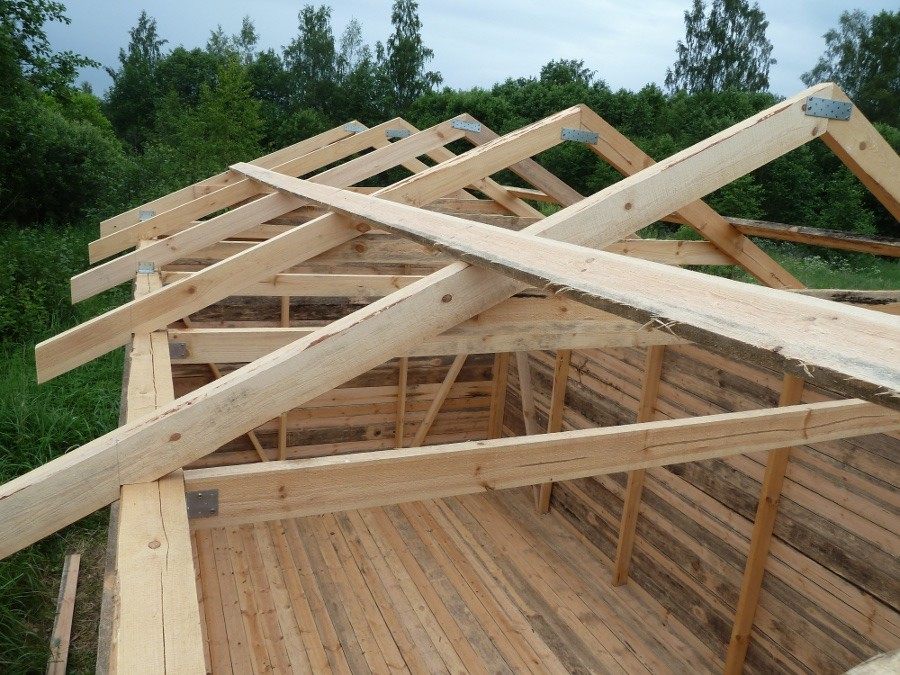 Как сделать крышу на бане: делаем монтаж крыши своими руками