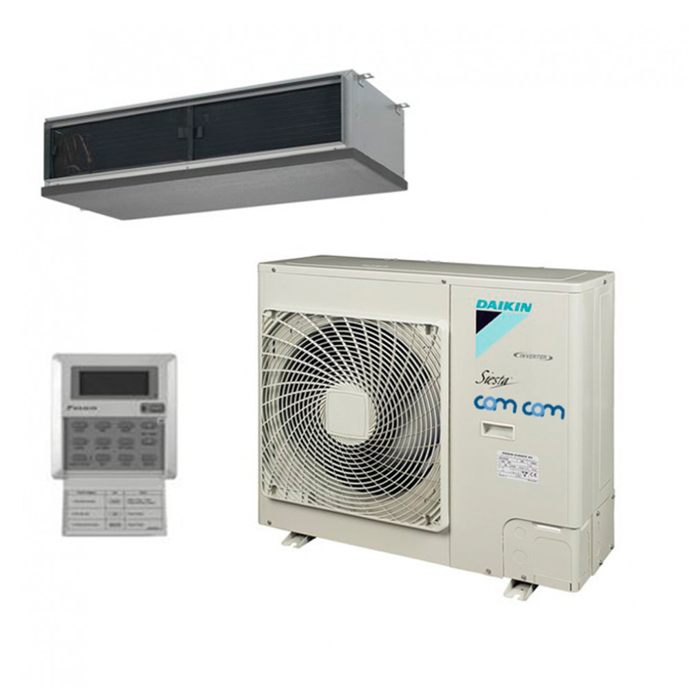 Канальный кондиционер Daikin abq140a / azqs140bv1. Daikin fba71a9 / rzasg71mv1. Кассетный кондиционер Daikin acq100a / azqs100av1. Кассетный кондиционер Daikin acq125c / azqs125bv1.