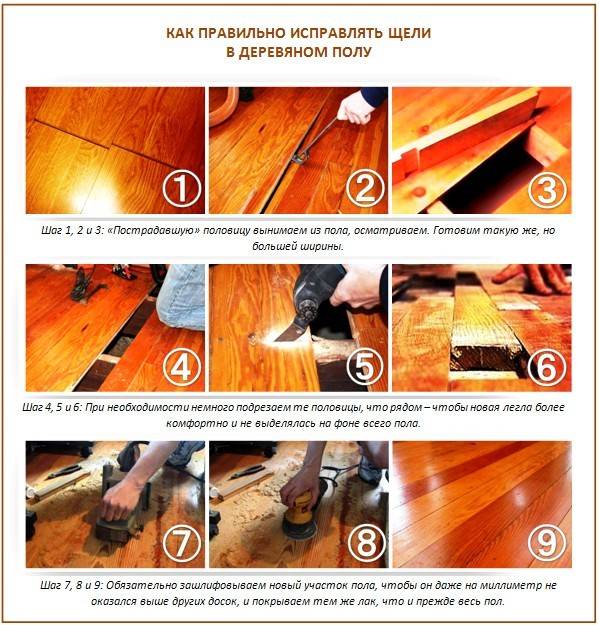 Как убрать скрип деревянного пола: избавляемся от скрипа в квартире самостоятельно