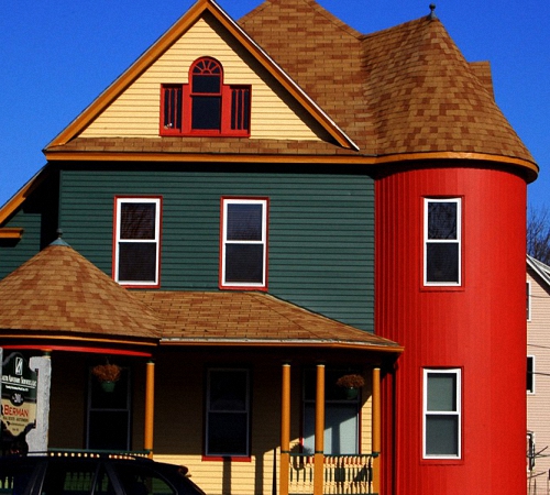 Покраска фасада дома: выбираем тип краски для фасада своего дома, варианты покраски