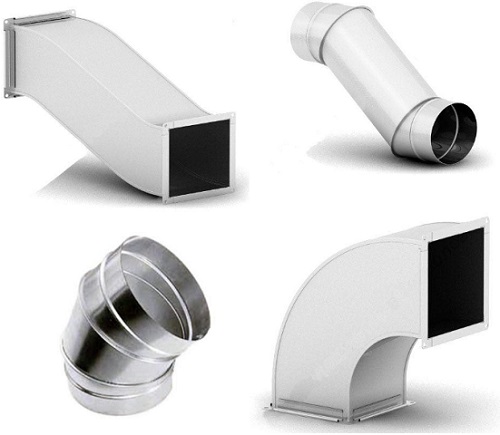 Фасонные элементы вентиляции: вентиляционные заглушки и шумоглушители