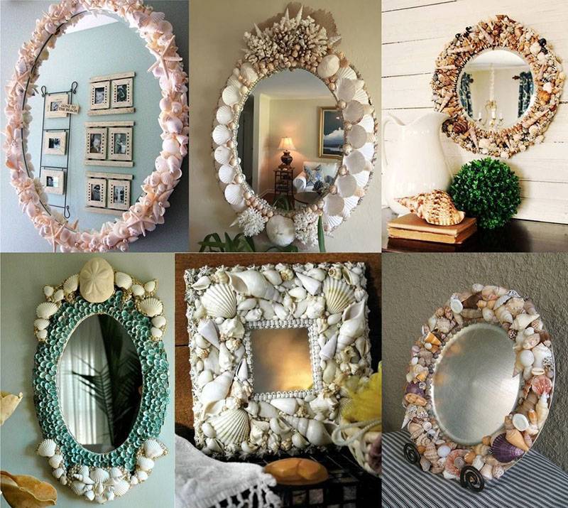 Самостоятельное декорирование зеркала