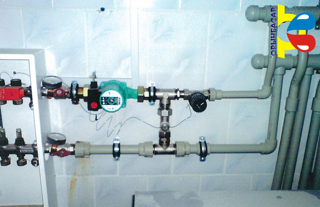 Делаем самостоятельную врезку в систему отопления: трубы, насосы, схемы, тэны