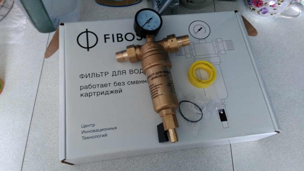 Обзор фильтров для воды “Фибос”