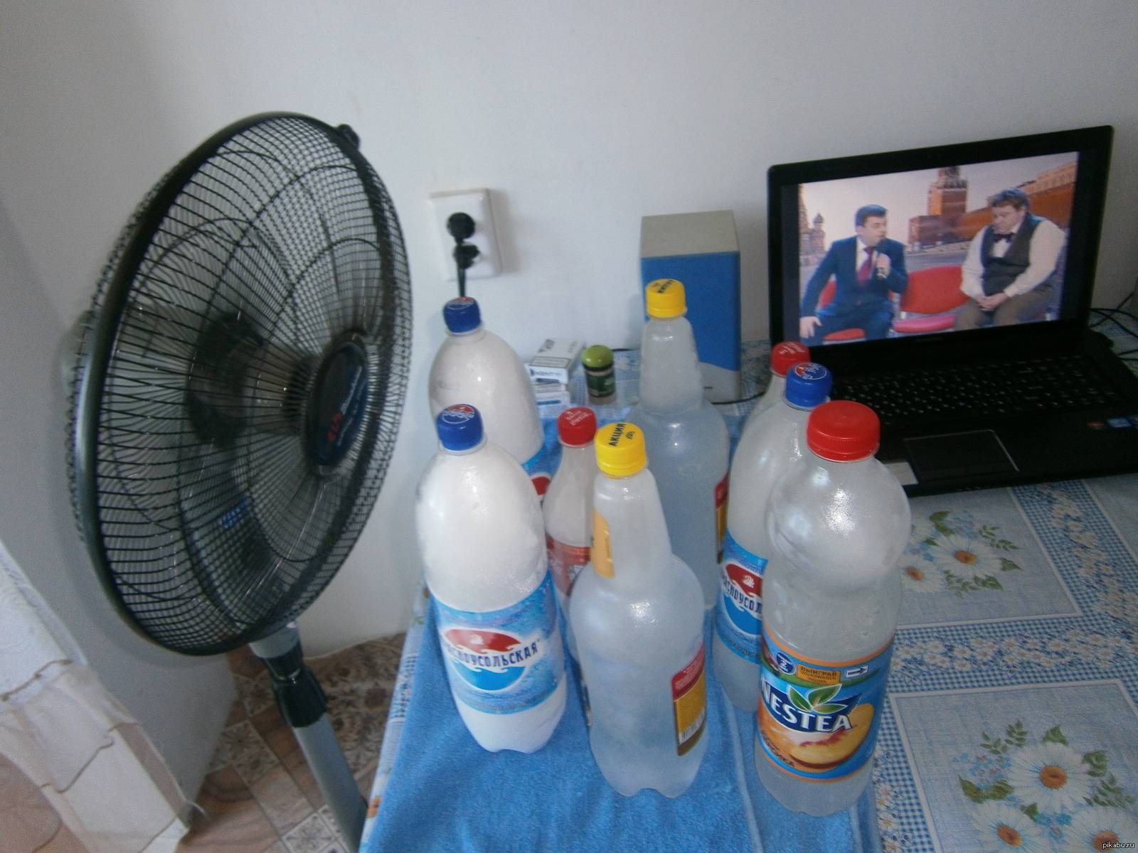 Самодельный кондиционер из холодильника, пластиковых бутылок и вентилятора своими руками
