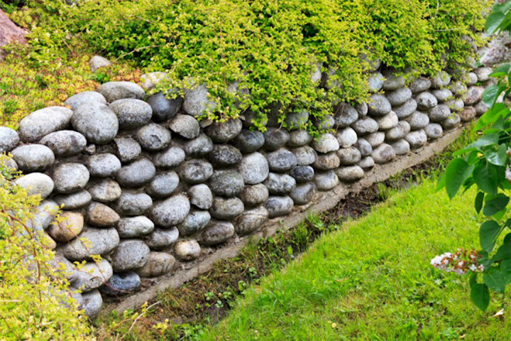 Самостоятельное строительство каменного забора — разновидности камней