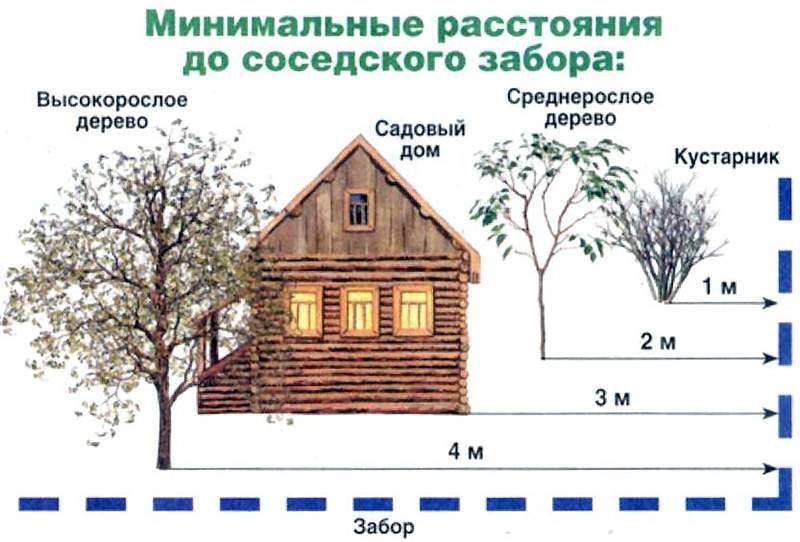 Нормы и правила установки забора между соседями на участке