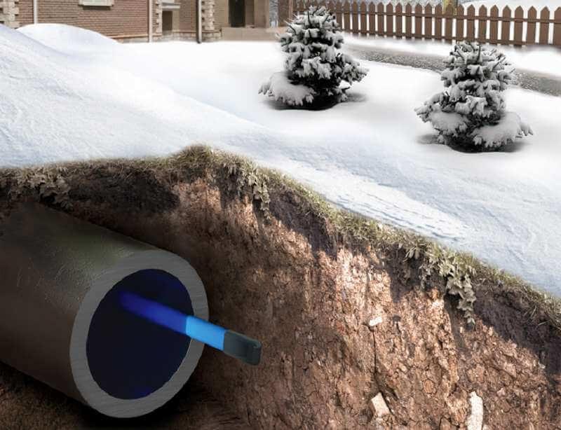 Эффективные способы отогрева замерзшего водопровода под землей