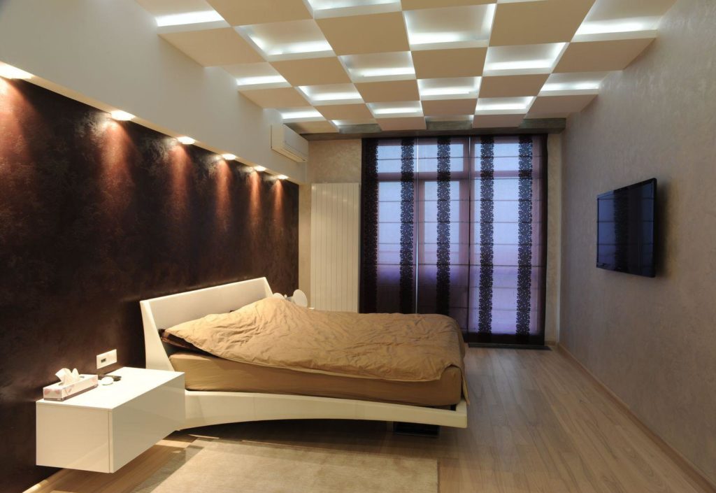 Освещение в спальне: фото проектов дизайна освещения с рекомендациями