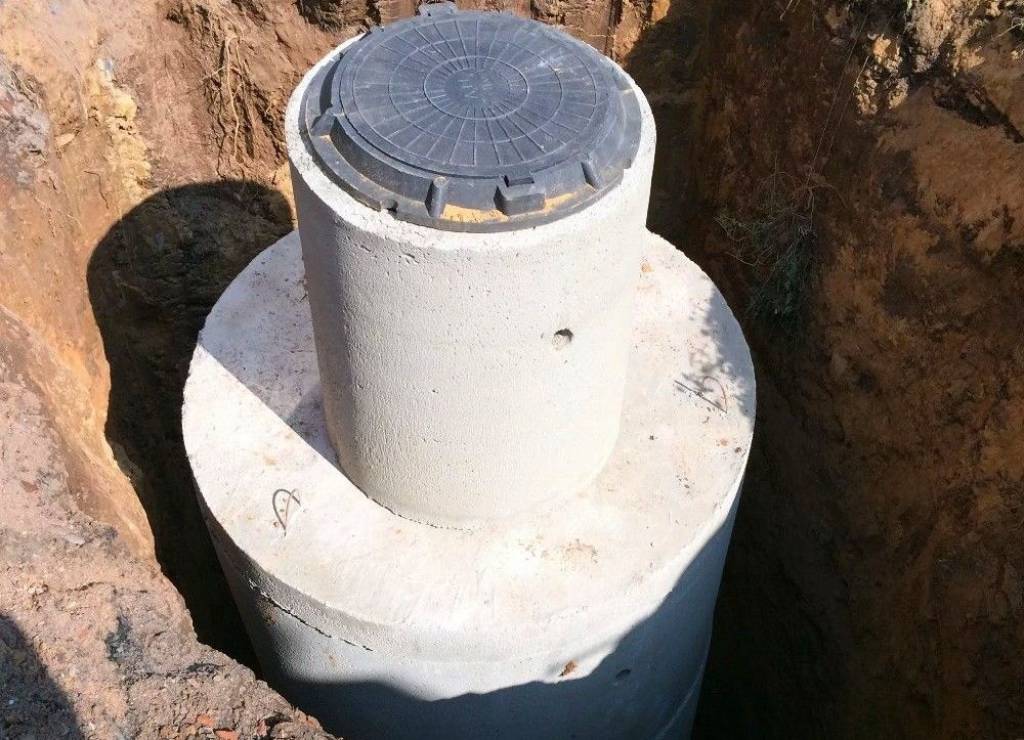 Размеры бетонных колец для канализационных колодцев