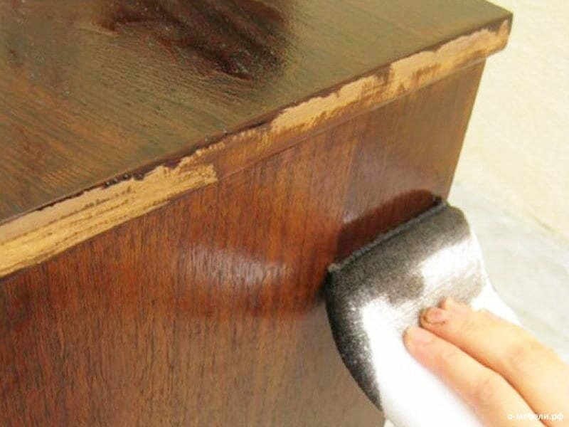 Как восстановить мебель: полированную, шпонированную, деревянную