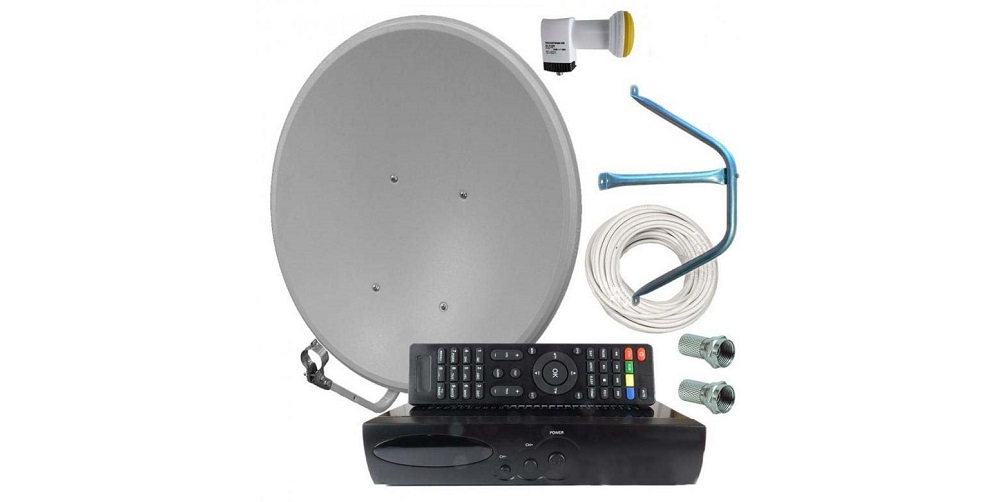 Приставка на тарелку. Станция спутниковой связи HN 9460. Тюнер для тарелки. Бесплатное спутниковое Телевидение своими руками.