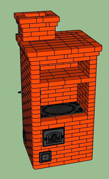 Отопительно варочные печи своими руками: выкладываем печь по инструкции из кирпича