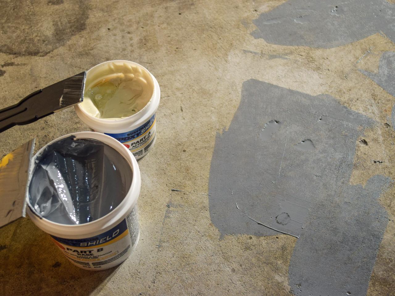 Какую выбрать краску для покрытия в гараже бетонного пола