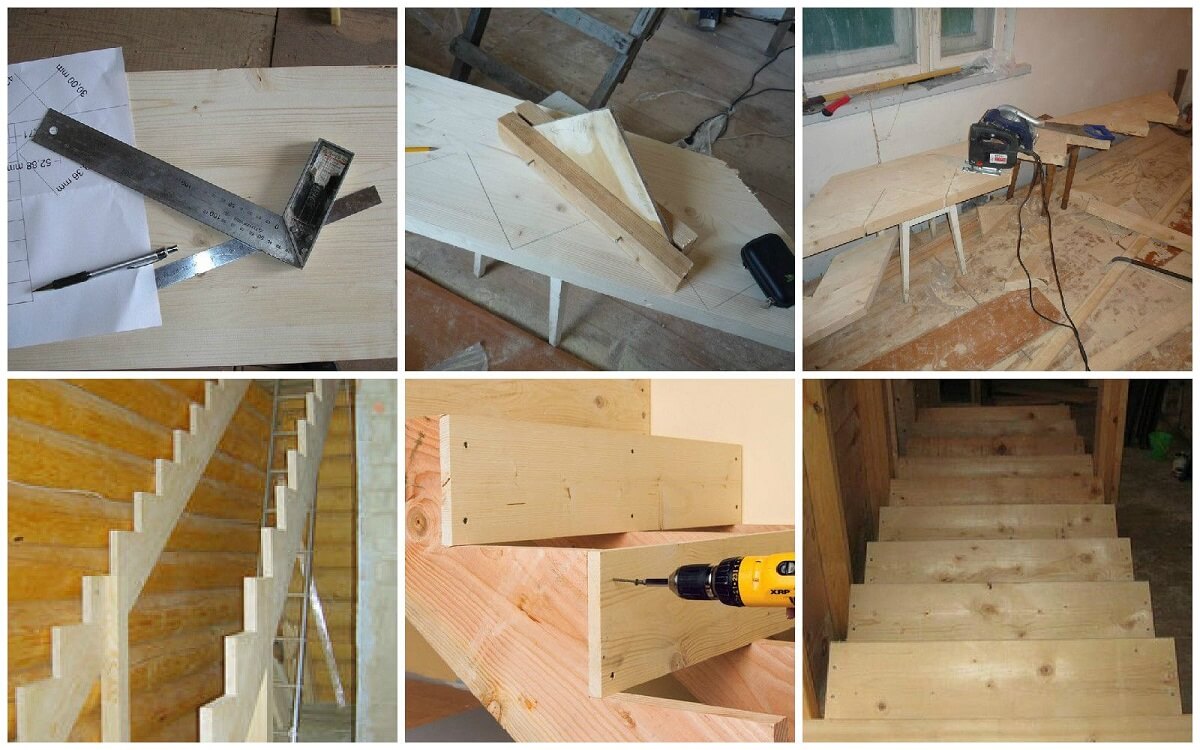 Как правильно сделать деревянную лестницу
