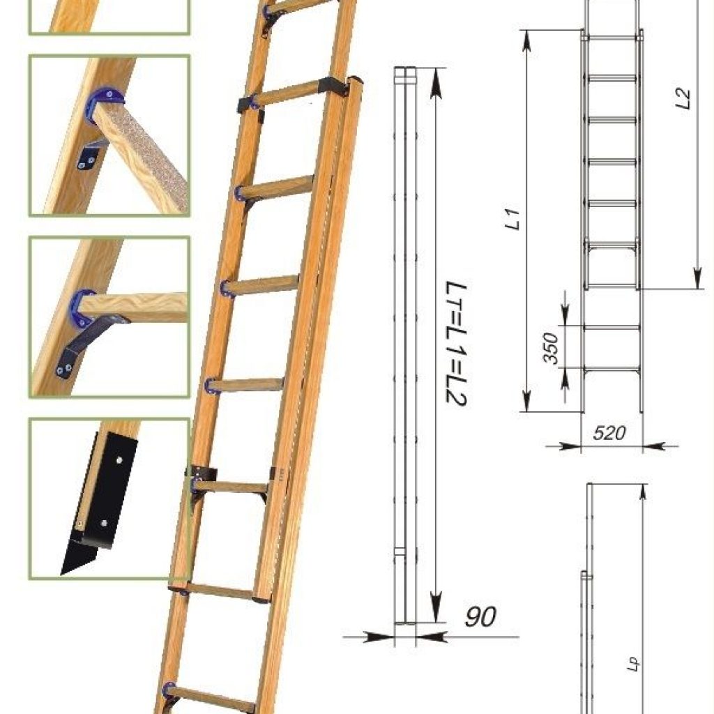 Как правильно сделать деревянную лестницу