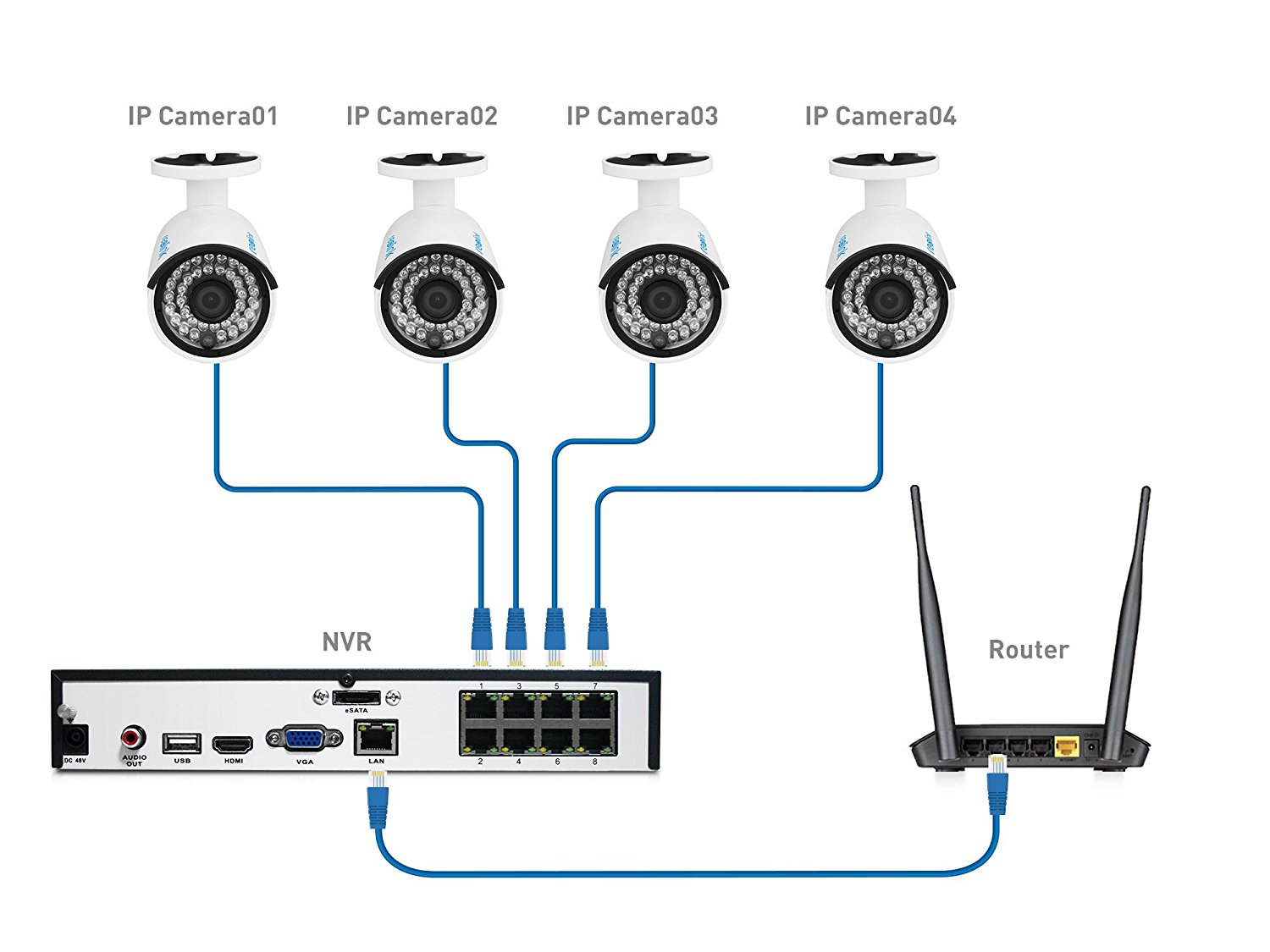 Как вывести изображение с ip камеры на телевизор