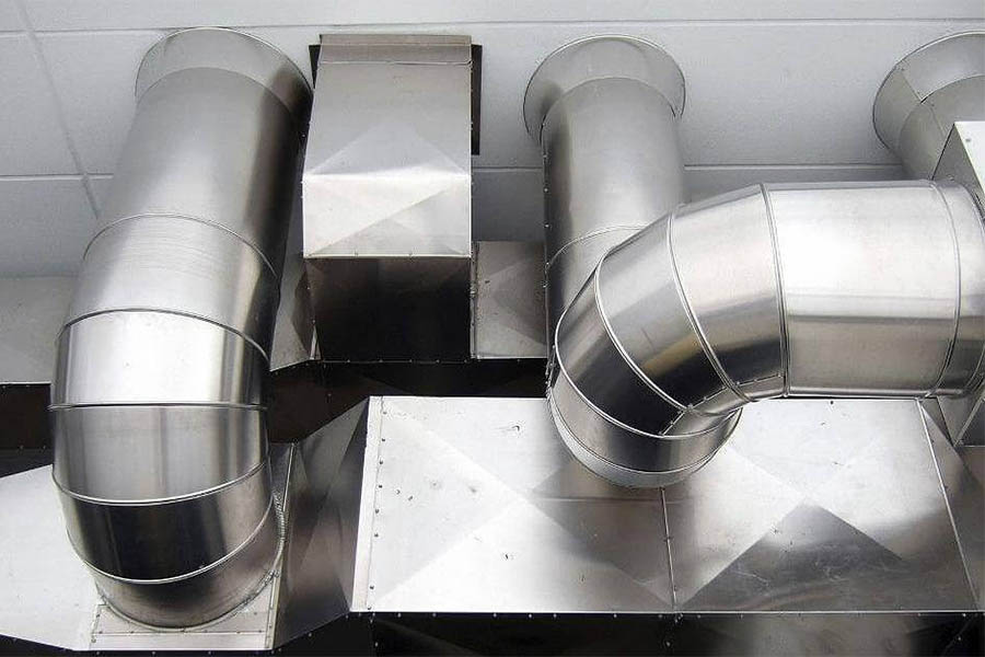 Изготовление и производство вентиляционных труб из оцинкованной стали