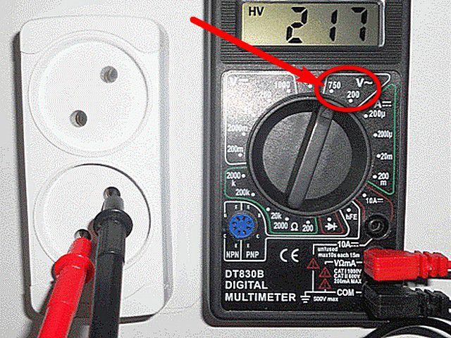 Измерение силы электрического тока мультиметром