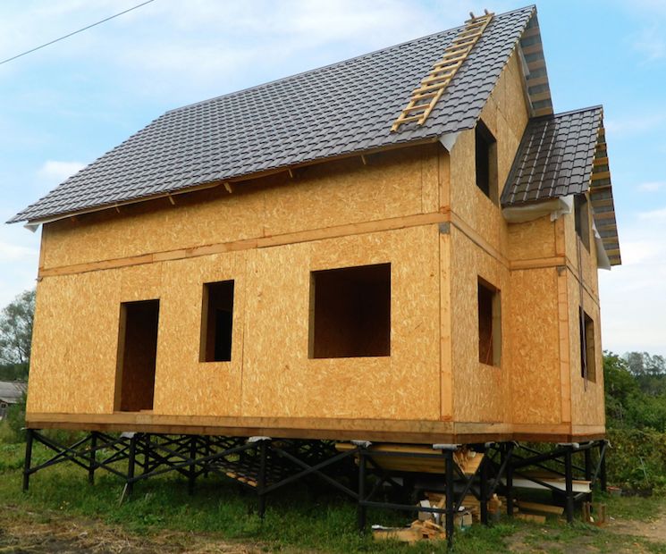 Как построить деревянный свайный дом самостоятельно