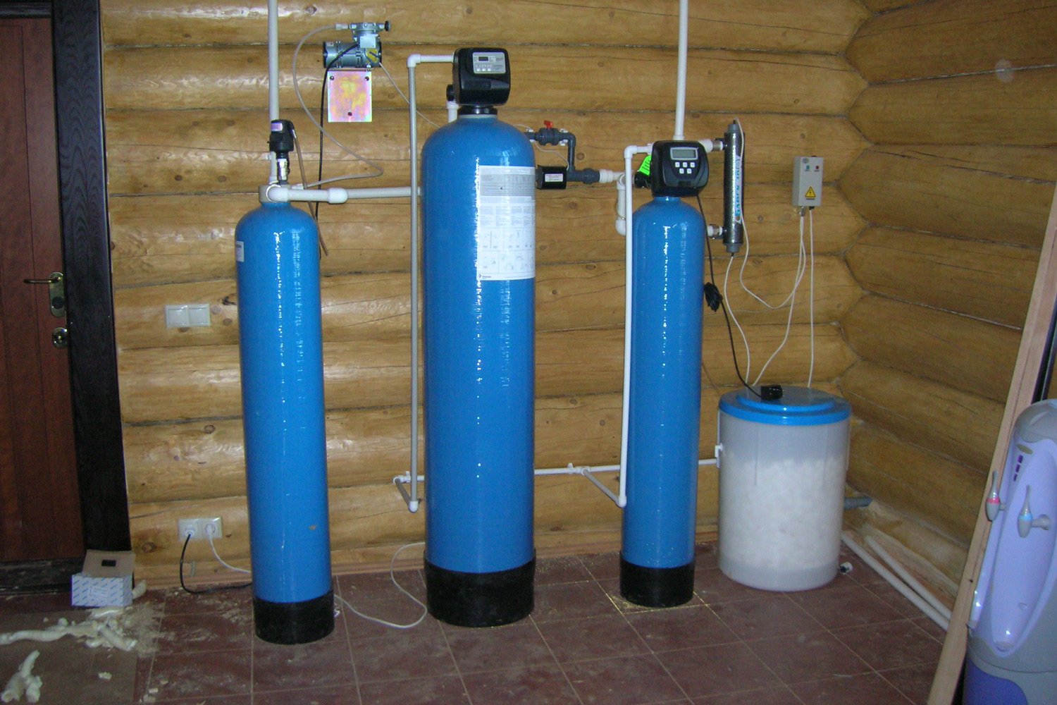 Система водоочистки на скважине