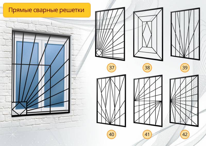 Решетки на окна своими руками чертежи