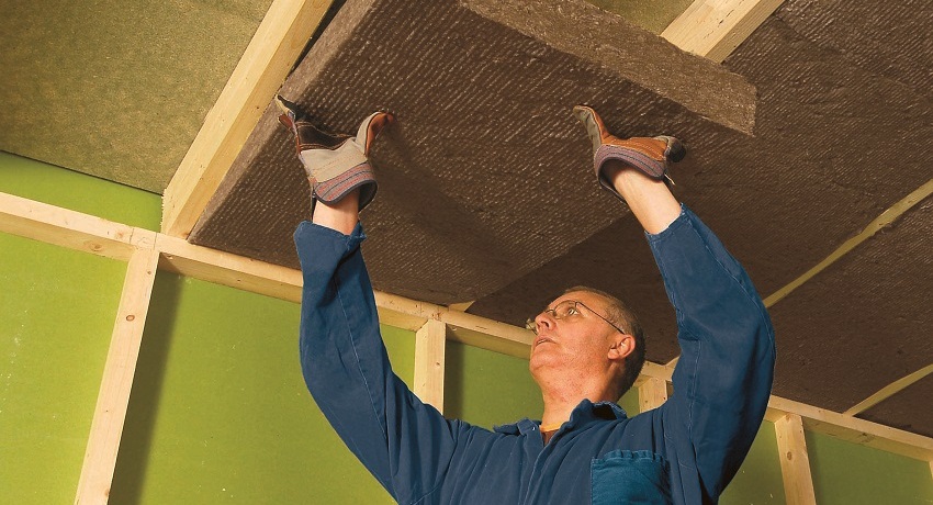 Пошаговая инструкция по установке шумоизоляции на потолок