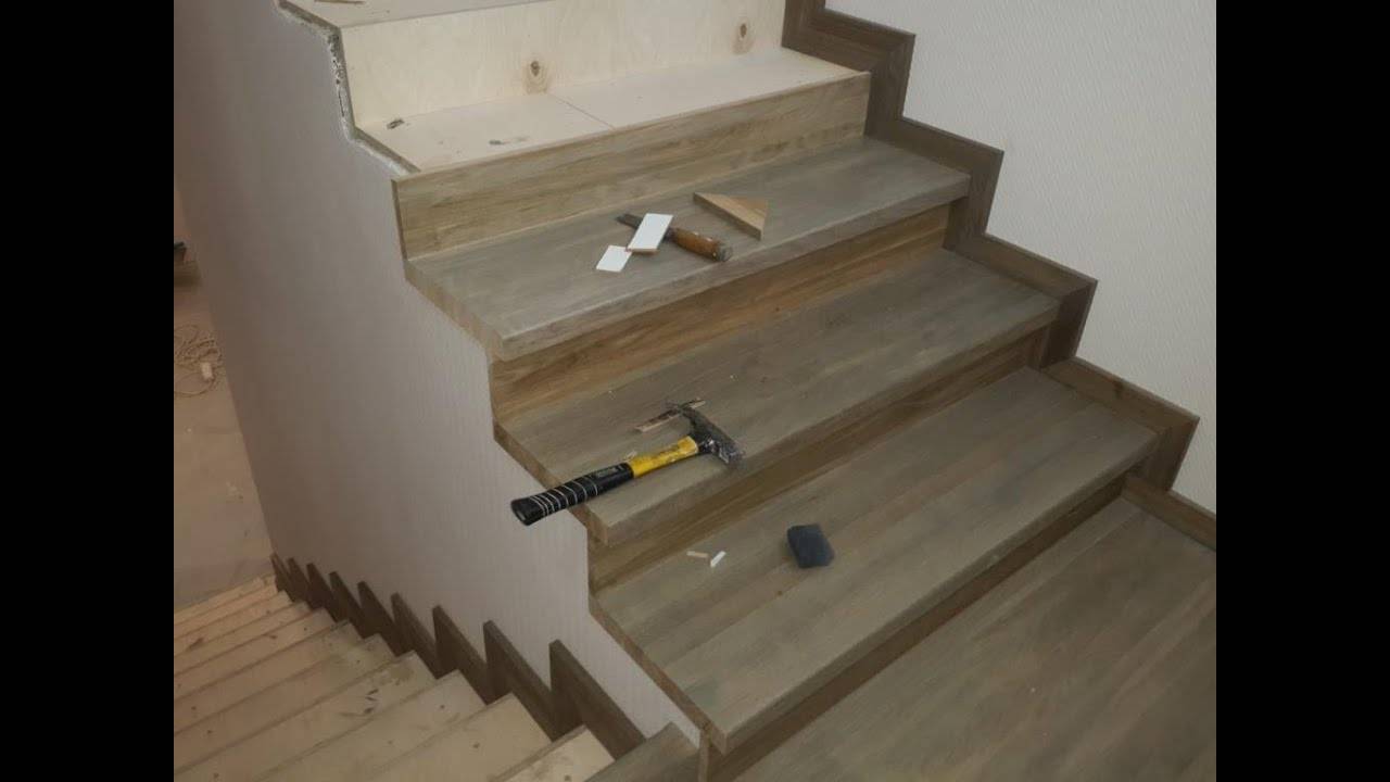 Отделка бетонной лестницы деревом: пошаговая отделка бетонных лестниц деревом в частном доме с фото инструкциями