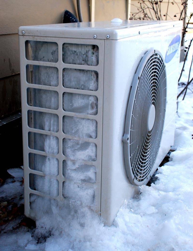 Можно ли использовать кондиционер зимой и при какой температуре