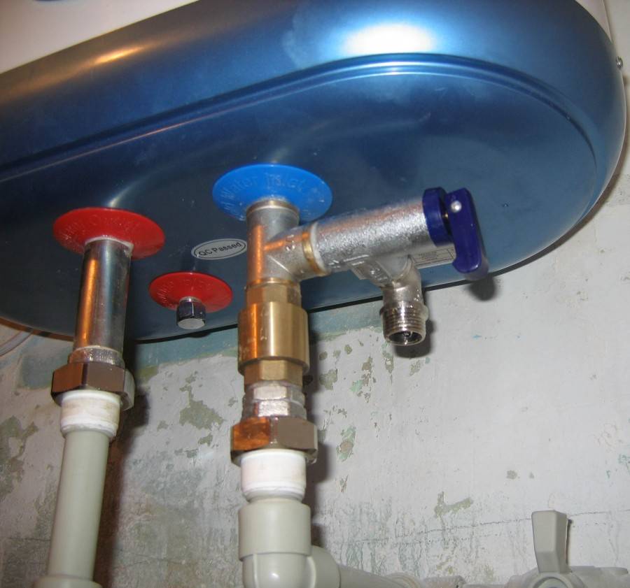 Необходимость слива воды с водонагревателей