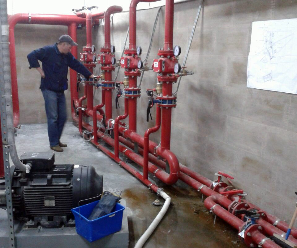 Расчет и монтаж противопожарных, промышленных, хозяйственно-питьевых систем внутреннего водоснабжения
